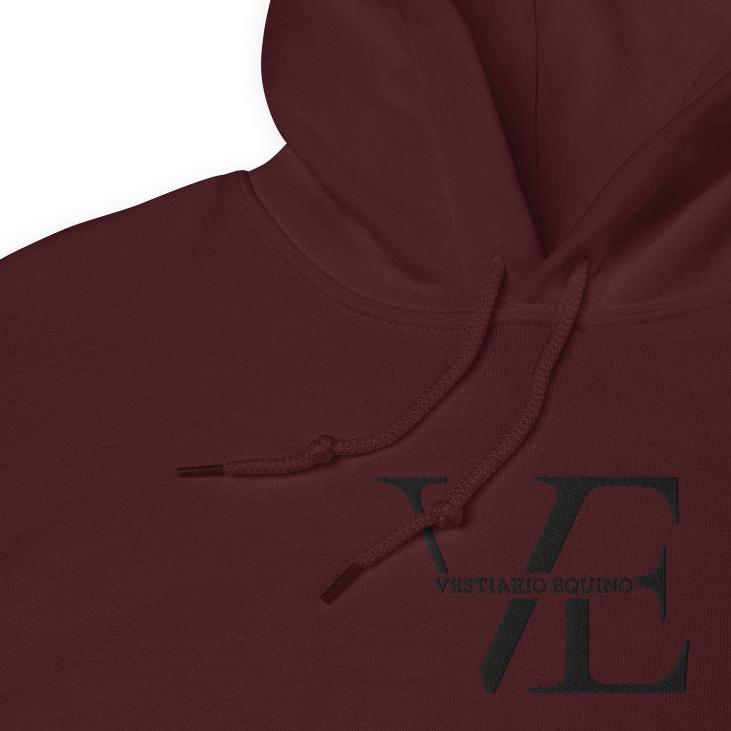 Vestiario Equino Rubrum Silent Signature Hoodie Maroon