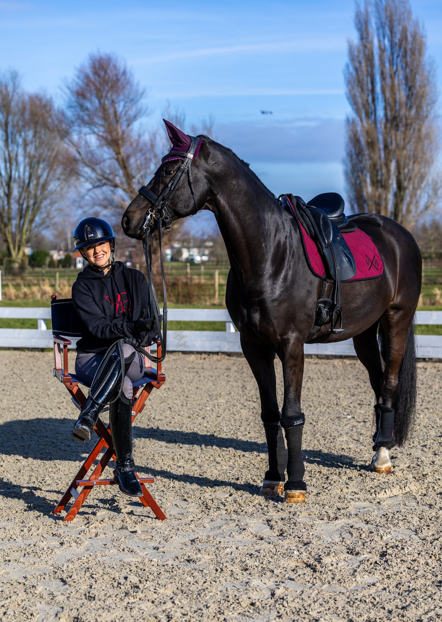 Signature  Dressuur Dekje | Bordeaux