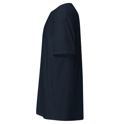 Vestiario Equino Silent Signature Tee Navy/Bordeaux