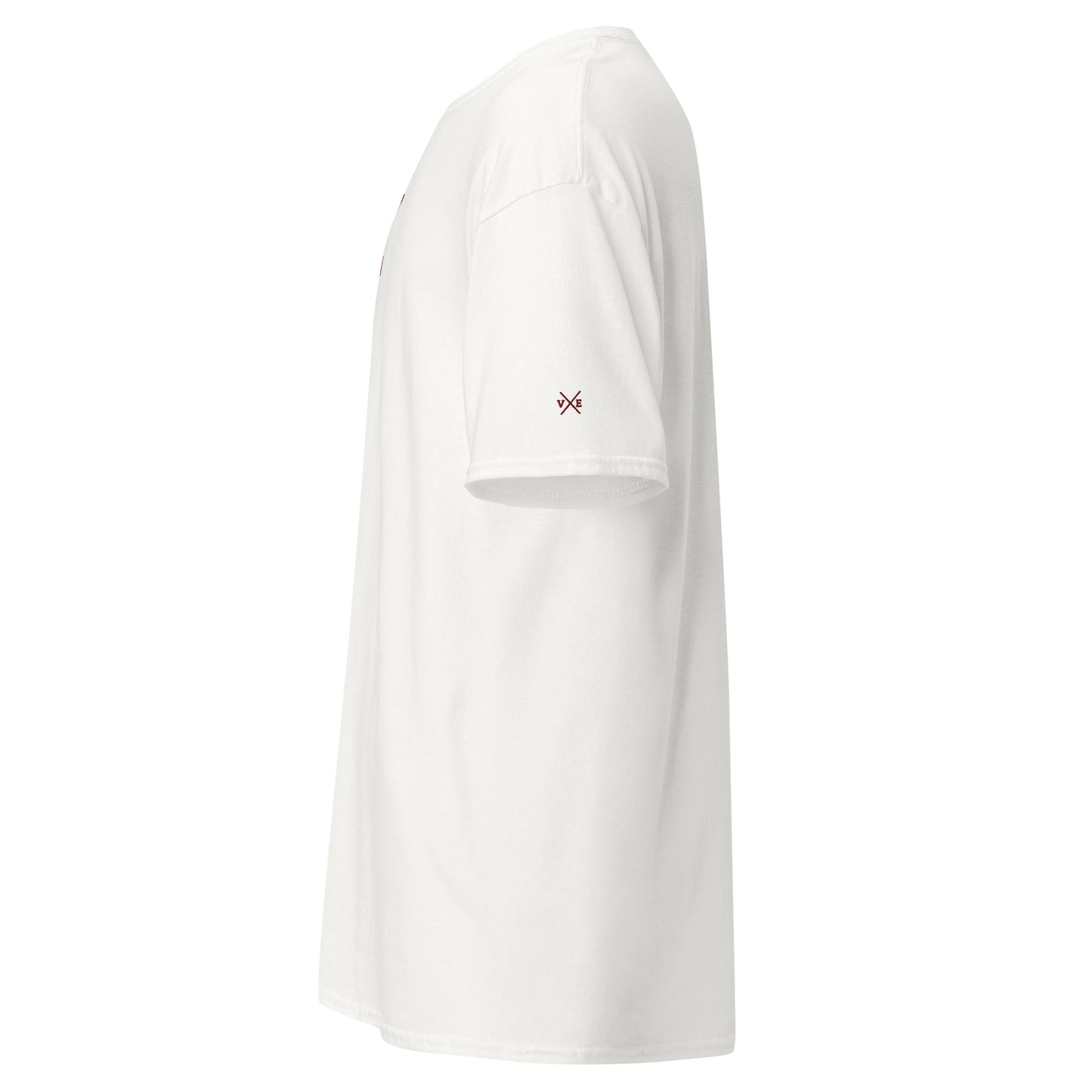 Vestiario Equino Silent Signature Tee White/Bordeaux