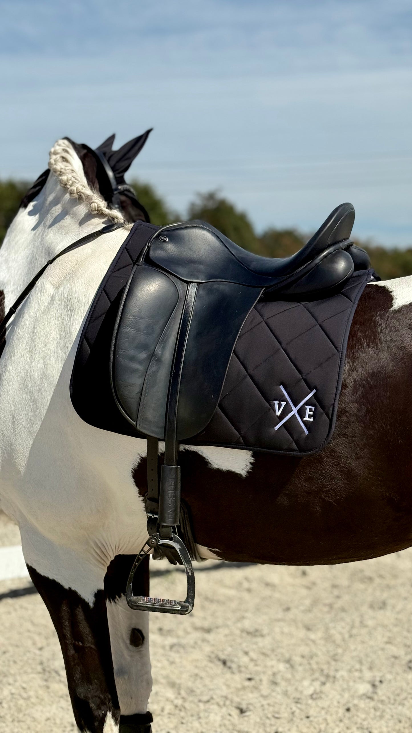 Signature Dressuur Dekje | Zwart