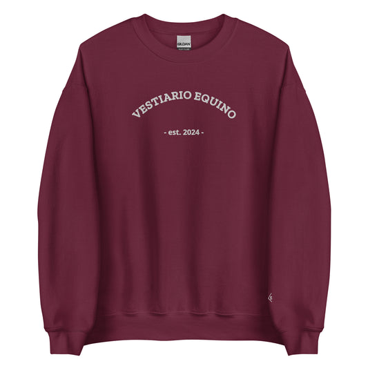 Vestiario Equino Rubrum legacy Sweater Maroon
