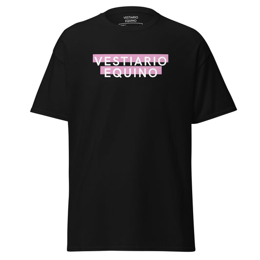 Vestiario Equino Line Identity Tee Black/Pink