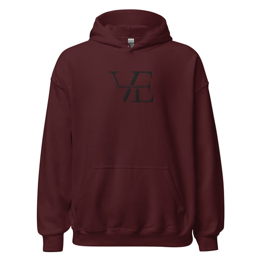 Vestiario Equino Rubrum Silent Signature Hoodie Maroon